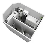 Zentrum - Komplettes Zimmer, Hochbett, Android Tv & Eigenem Bad - Perfekt Fuer Familien & Gruppen Hotel Ulma