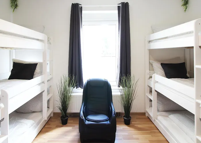 Zentrum - Komplettes Zimmer, Hochbett, Android Tv & Eigenem Bad - Perfekt Fuer Familien & Gruppen Ульм