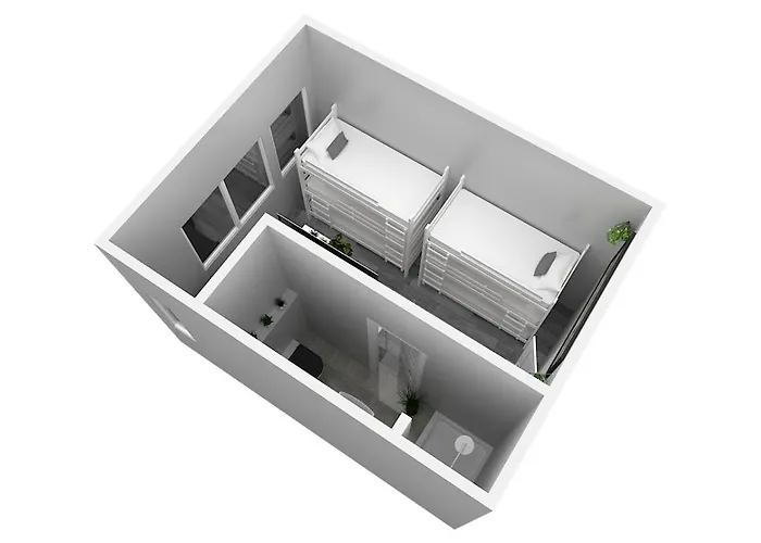 Zentrum - Komplettes Zimmer, Hochbett, Android Tv & Eigenem Bad - Perfekt Fuer Familien & Gruppen Hotel *